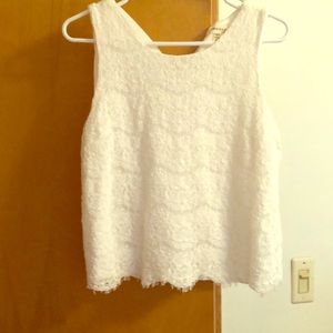 Cute lace tank
